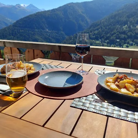 Le Paradis Des Amoureux A Vercorin Apartmán